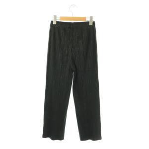 PLEATS PLEASE ISSEY MIYAKE イッセイミヤケ 23AW THICKER BOTTOMS 3 ブラック