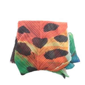 PLEATS PLEASE ISSEY MIYAKE イッセイミヤケ ストール プリーツ 総柄 マルチカラー