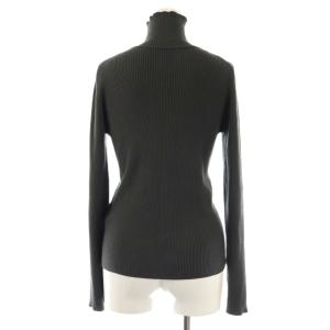 Adam et Rope' 24AW WEB限定 エコベロRIBタートル ニット セーター F チャコールグレー /ES OS