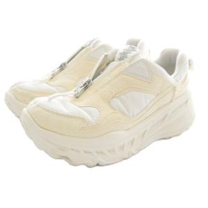 UGG australia Zip スニーカー 23.5cm アイボリー 1116311 CA805 /SR
