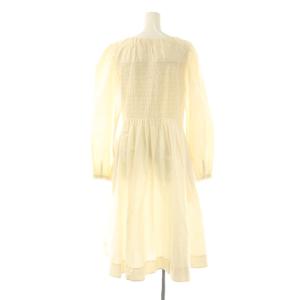 Merlette  LEYLAND DRESS ワンピース ギャザー コットン アイボリー /CX OS
