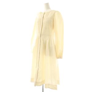 Merlette  LEYLAND DRESS ワンピース ギャザー コットン アイボリー /CX OS