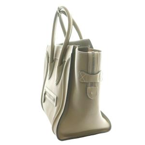 CELINE ラゲージ ミニショッパー トートバッグ モカ
