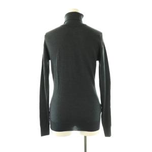 JOHN SMEDLEY ウールタートルネックニット セーター 長袖 S ネイビー /HK OS