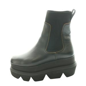 チェルシーレザーブーツ 37 ブラック