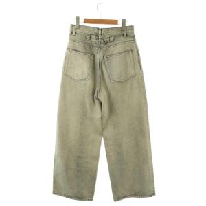 YLEVE 24SS 13.5oz DENIM HIGH WAIST WIDE FADE デニムパンツ ワイド 0