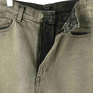 YLEVE 24SS 13.5oz DENIM HIGH WAIST WIDE FADE デニムパンツ ワイド 0
