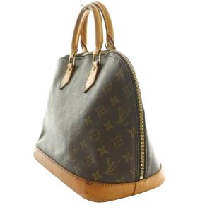 LOUIS VUITTON モノグラム Alma35 ハンドバッグ ブラウン