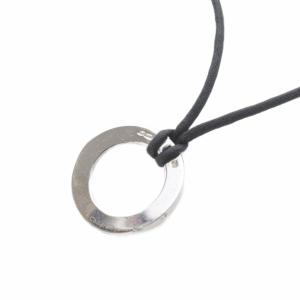 BVLGARI セーブザチルドレン リング 925 ネックレス 黒 ブラック シルバー /SR OH