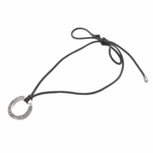 BVLGARI セーブザチルドレン リング 925 ネックレス 黒 ブラック シルバー /SR OH