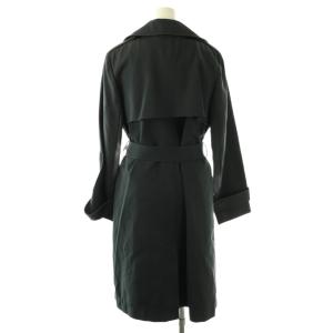 theory luxe コート ロング ライナー付き 40 ネイビー /HK OS