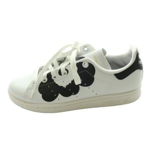 × マリメッコ Marimekko スニーカー US5.5 22.5cm 白 ホワイト 黒 ブラック /SS