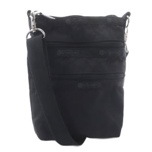 3ZIP CROSSBODY ショルダーバッグ ロゴ 黒 ブラック /SR