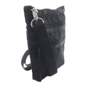 3ZIP CROSSBODY ショルダーバッグ ロゴ 黒 ブラック /SR（2026/02/25 