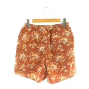 Patagonia ショートパンツ ハーフパンツ 総柄 メッシュ裏地 XS 茶 マルチカラー 57021 /CX OS
