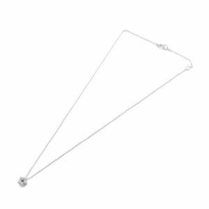 PONTE VECCHIO スターモチーフ ネックレス K18WG ダイヤ0.17ct ホワイトゴールド