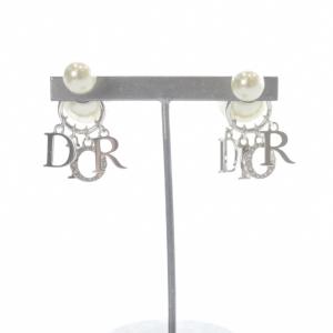 Dior トライバル パール ピアス シルバーカラー