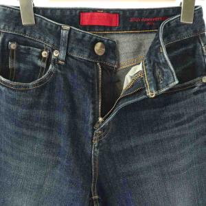 RED CARD 35th Anniv Wideデニムパンツ 22 青 ブルー /AQ OS