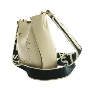 STELLA McCARTNEY サークルロゴ ショルダーバッグ オフホワイト