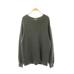 24AW  WOOL COTTON THERMAL P/O プルオーバー カットソー 長袖 ワッフル 3