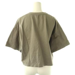 HYKE 24AW BIG FIT オーバーサイズ カットソー 半袖 1 グレー /HK OS