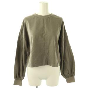 24AW CROPPED LONG SLV TEE ロンT カットソー 長袖 1 グレー /HK OS