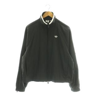 WOVEN ZIP TRACK TOP ウーブン トラックトップ ジップ XS 黒 ブラック JX9204