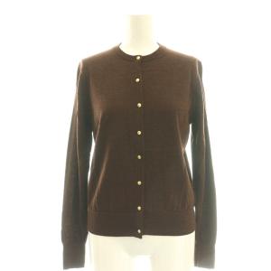 24AW ARKABA クルーカーディガン ニット ブラウン /DF OS