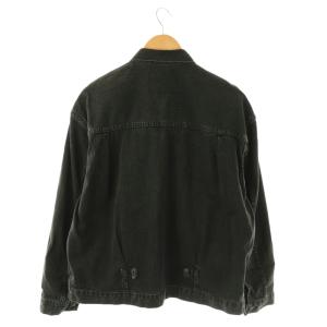 STAMMBAUM BLACK DENIM JACKET ジャケット デニムジャケット Gジャン ステンカラー F ブラック
