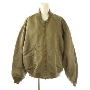 side zip ma-1 F カーキブラウン