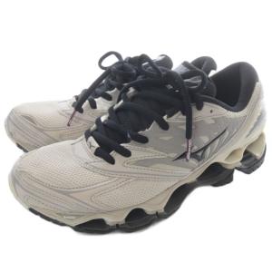 MIZUNO WAVE PROPHECY LS スニーカー 25cm ベージュ D1GA333703 /SR