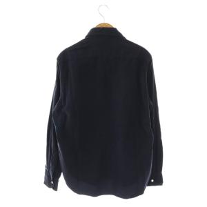 Frank&Eileen フランクアンドアイリーン EILEEN コーデュロイ スキッパーシャツ 長袖 XXS ネイビー /ES OS