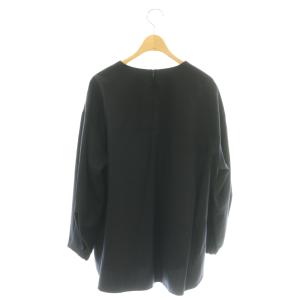 theory luxe NEW SAXONY LIGHT SUNI L ブラウス シャツ 38 紺 ネイビー /AQ OS