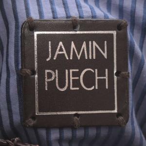 JAMIN PUECH ハンドバッグ ラフィア ベージュ /YO15