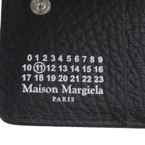 Martin Margiela 11 メゾンマルジェラ 4ステッチ キーリング ブラック S56UI0128
