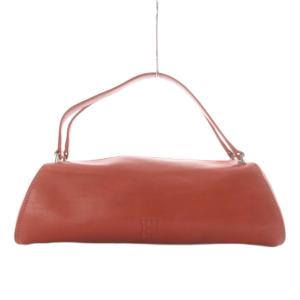 ハンドバッグ Hロゴ レザー オレンジ /YO13