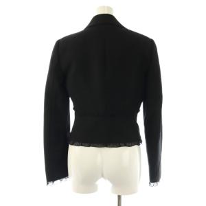 VALENTINO ROMA ジャケット シングル スカート ミニ タイト セットアップ 38 ブラック /HK OS