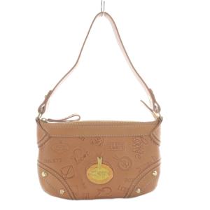 160周年記念 ショルダーバッグ ロゴマニア ブラウン