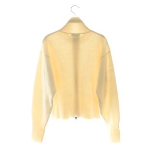 COMPTOIR DES COTONNIERS 25AW メリノジップカーディガン ニット ウール XL アイボリー /CX OS