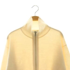 COMPTOIR DES COTONNIERS 25AW メリノジップカーディガン ニット ウール XL アイボリー /CX OS