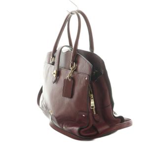 COACH マーサー サッチェル 2WAYバッグ ハンドバッグ ショルダーバッグ ワインレッド 37167 /MI