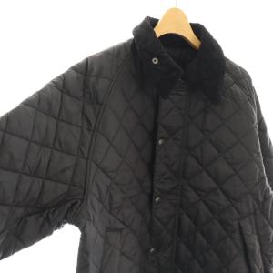 Barbour TRANSPORT キルティングブルゾン 38 ブラック