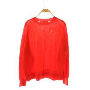 IENA 24AW IENA BLACK ステイシーニット プルオーバー F レッド /DF OS
