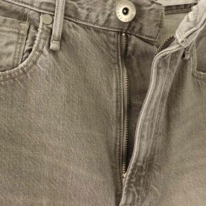 upper hights ENA別注 THE NIECE デニムパンツ ジーンズ ワイドストレート 22 グレージュ /ES OS