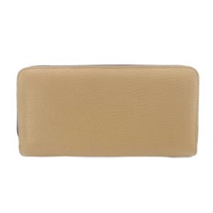 レザー ラウンドジップ 長財布 茶色 ブラウン /SR（2026/03/04買取