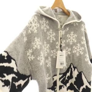 Grace Class 25AW スノージャガードニットフーディ パーカー 36 グレー