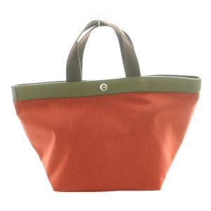 コーデュラ舟型トートM バッグ オレンジブラウン 707C /SS OS