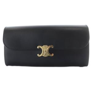 ラージウォレット トリオンフ 長財布 ブラック