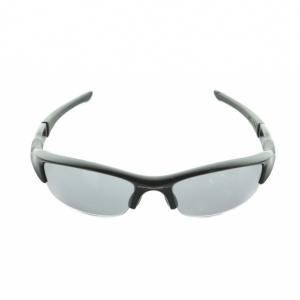 OAKLEY FLAK サングラス 眼鏡 セルフレーム ハーフリム 6314-133 黒 24-020J /MI OS