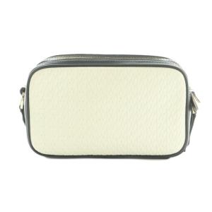 FURLA リリー カメラバッグ ショルダーバッグ スクエア型 レザー 白 黒 /MI OS
